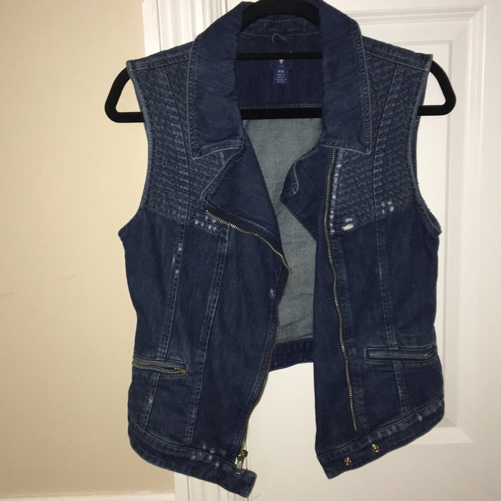 Denim vest